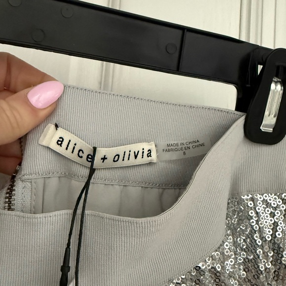•NWT• Alice & Olivia Ivey Sequin Maxi Skirt - Picture 8 of 9